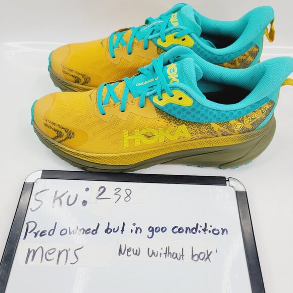 Hoka One One Men\'s Golden Yellow Avocado Challenger ATR 7 GTX Running Shoes 12D main image 6